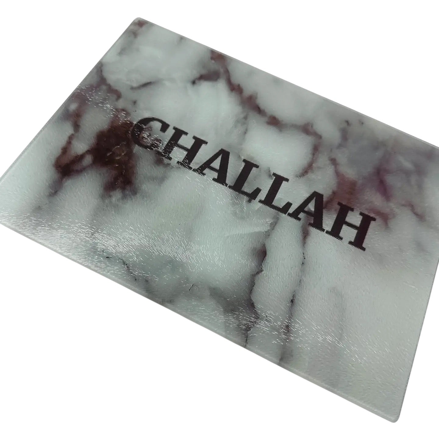 Challah glass tray