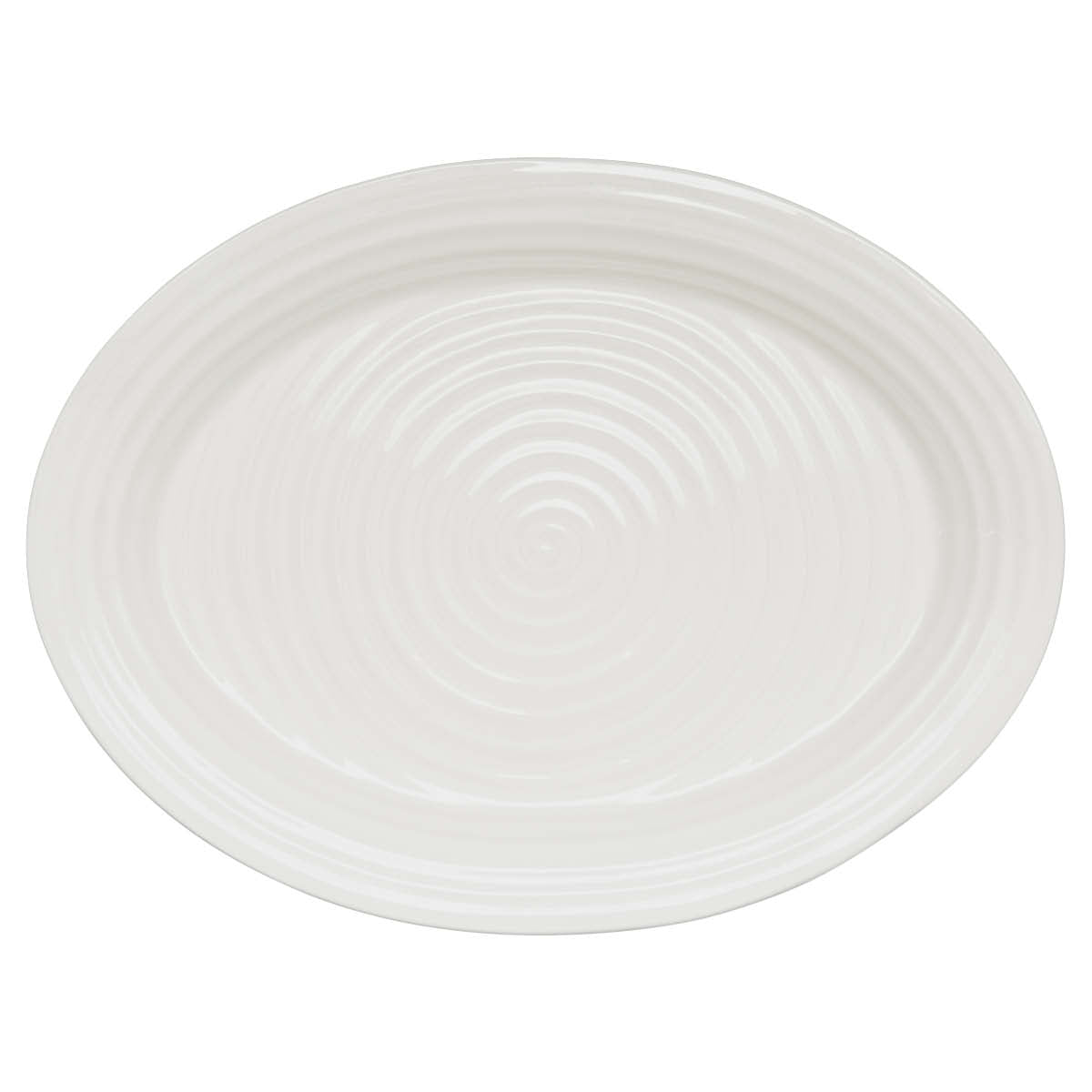 Plat ovale blanc pour dinde de Sophie Conran