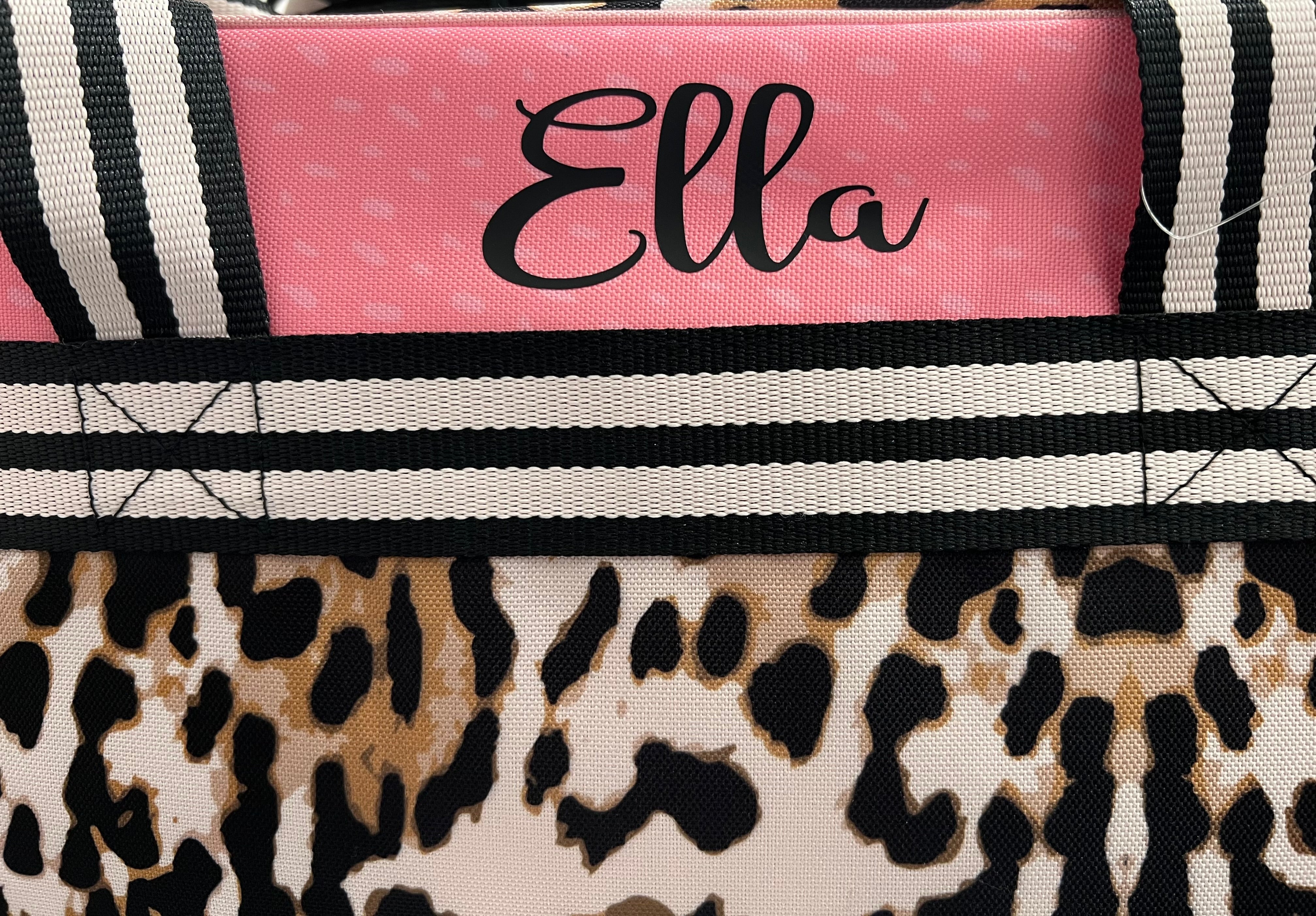 Personalized Duffle Bag - Leopard