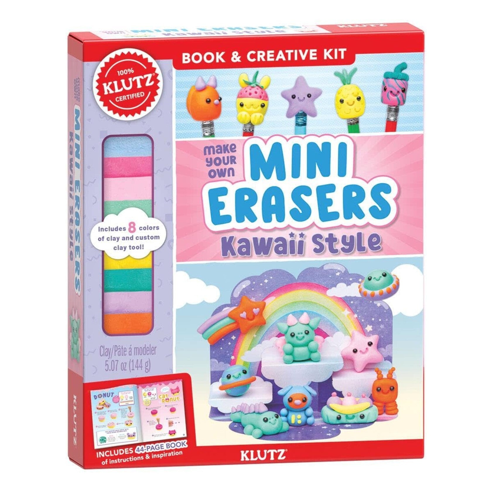 KLUTZ MAKE YOUR OWN MINI ERASERS KAWAII STYLE