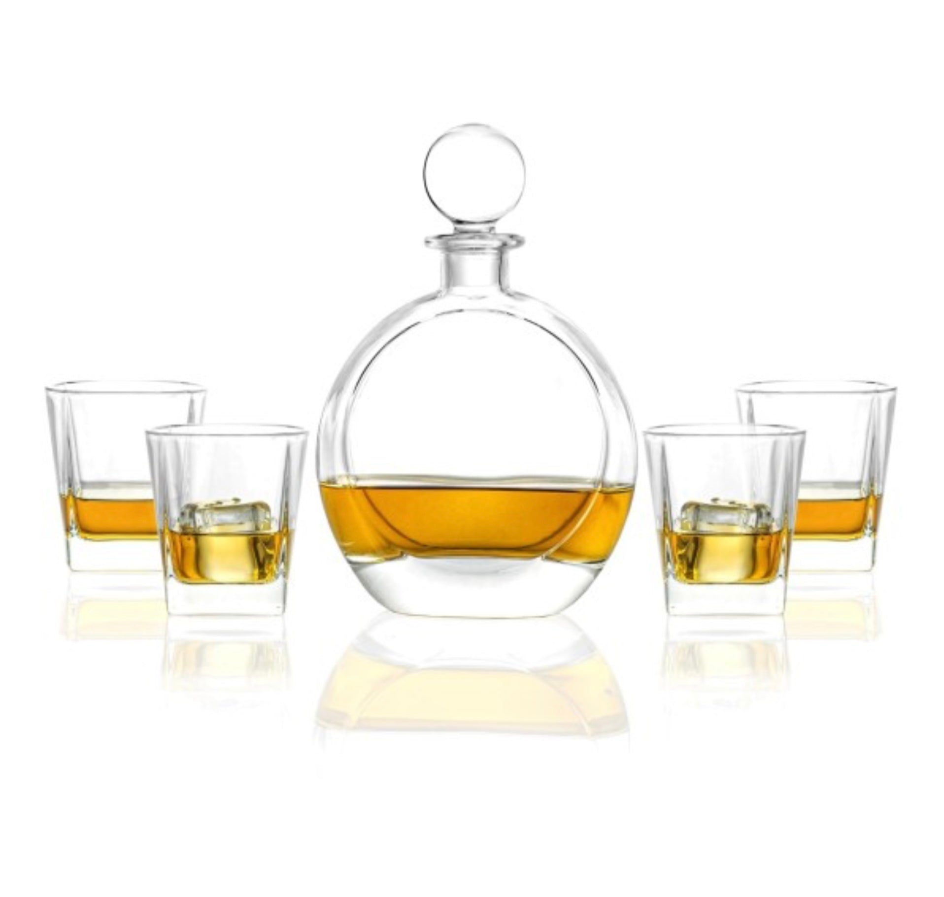 Coffret à whisky Venice 5 pièces