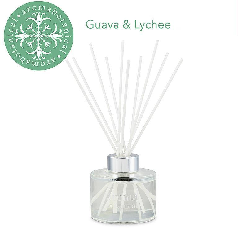 Diffuseur de roseaux Aromabotanical Goyave et Litchi