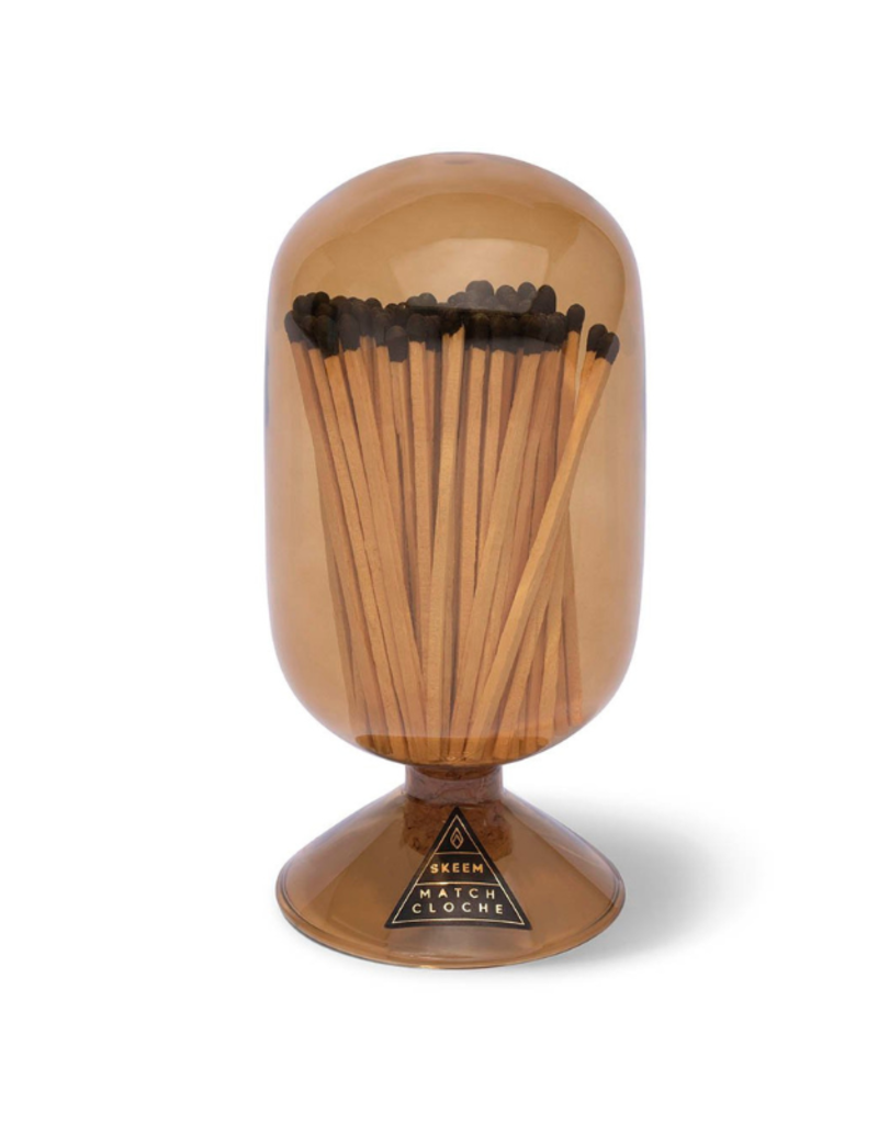 Cloche d'allumettes en ambre