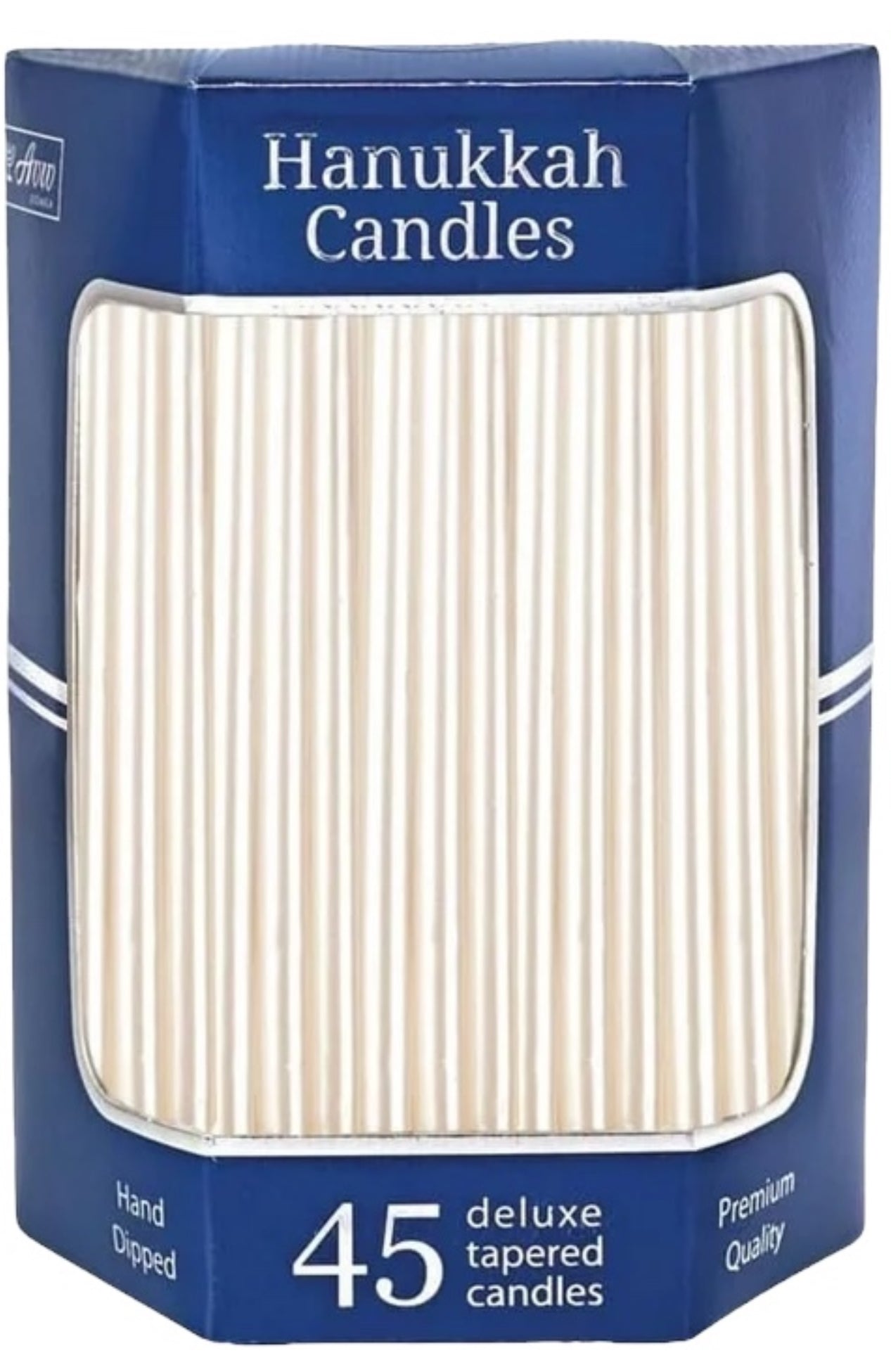 Pearl Chanukah Candles