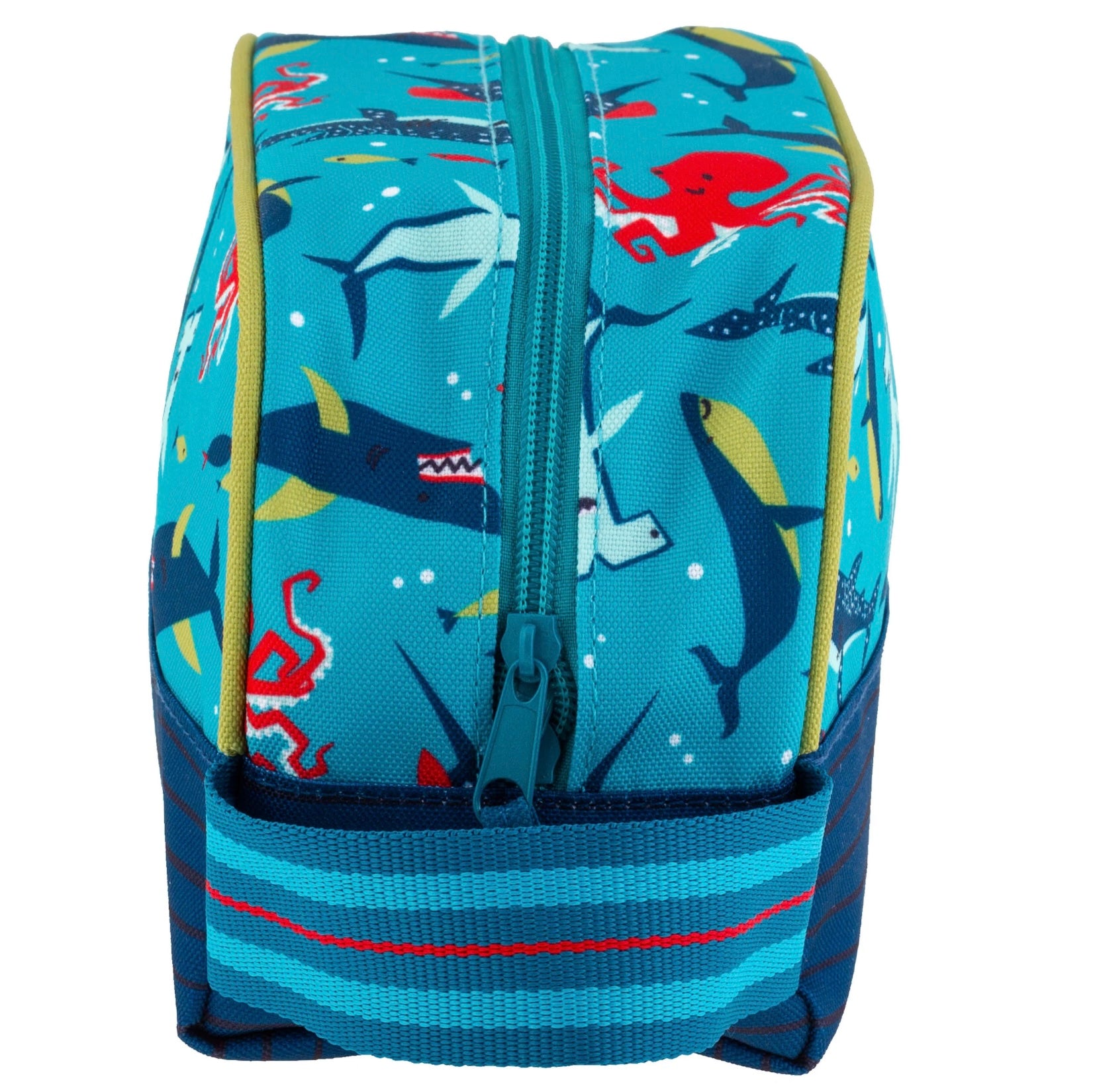 personalized toiletry bag - sharks