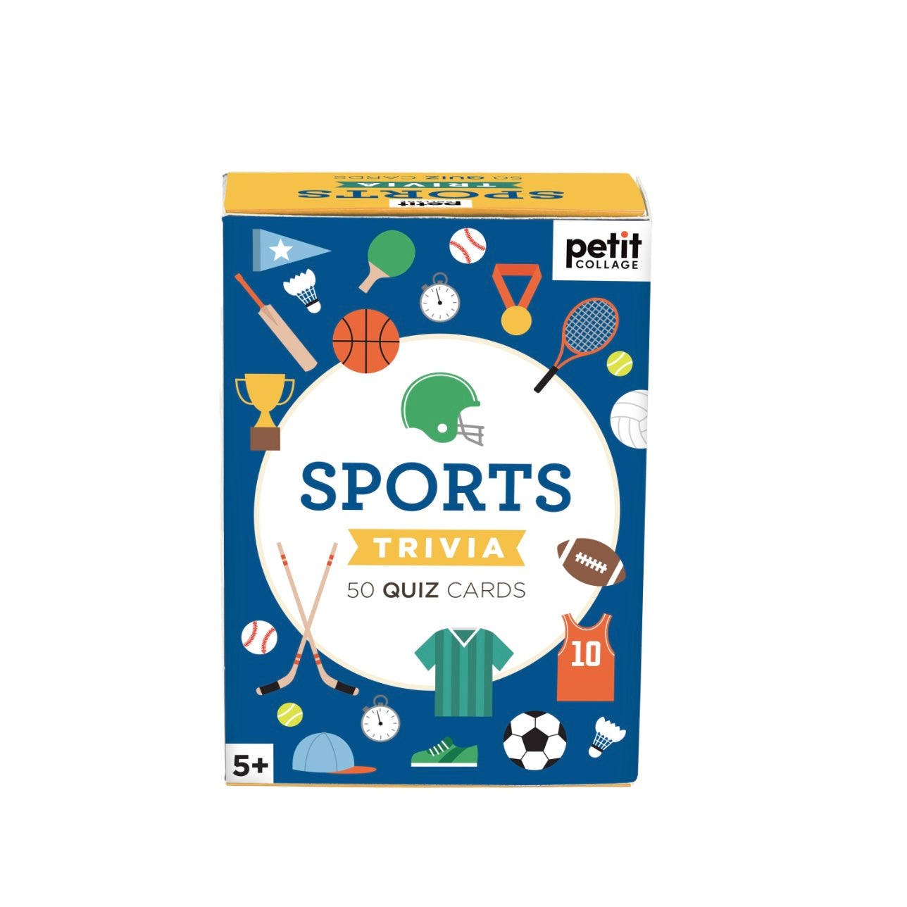 Quiz sportif avec 50 cartes