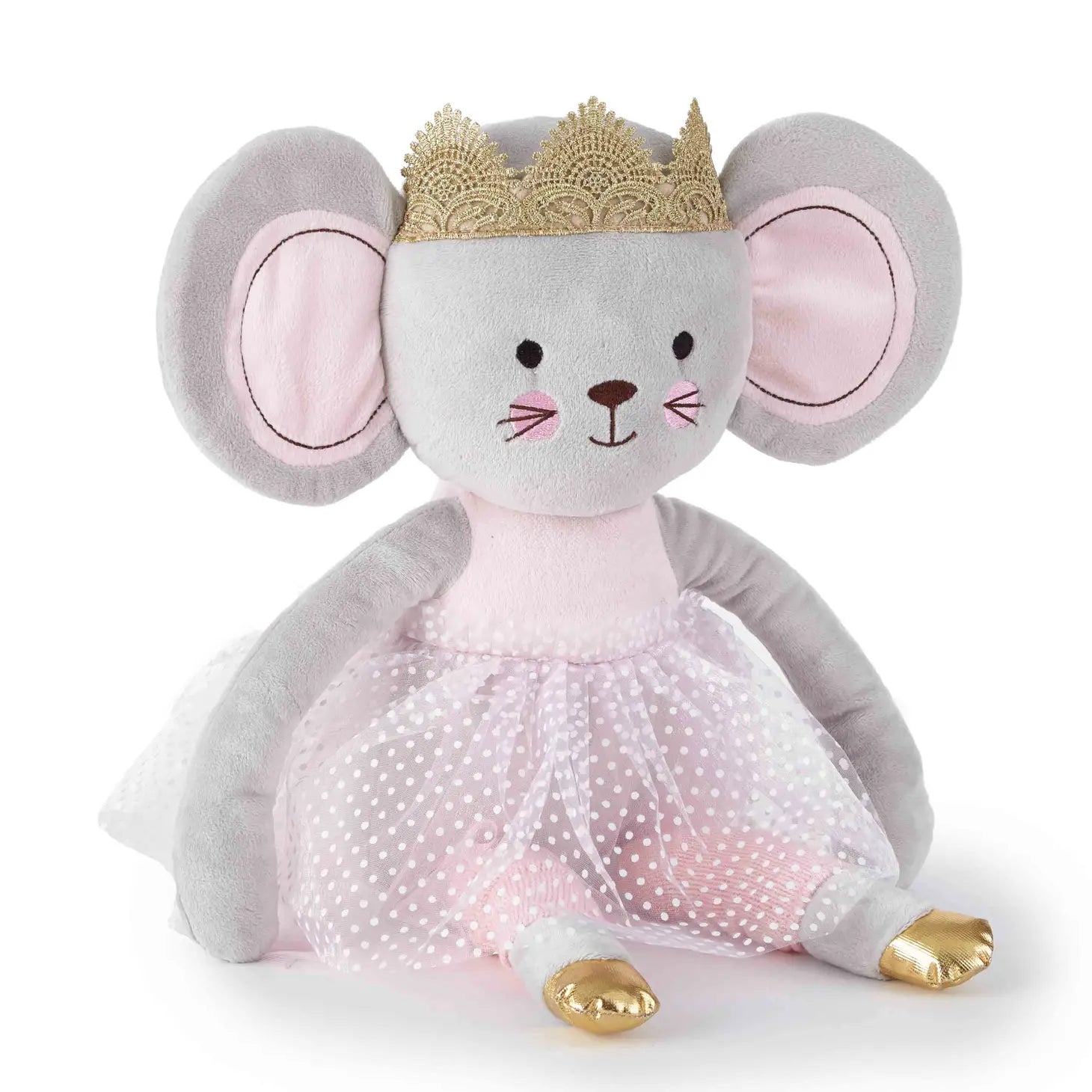 Ballerine rose en peluche