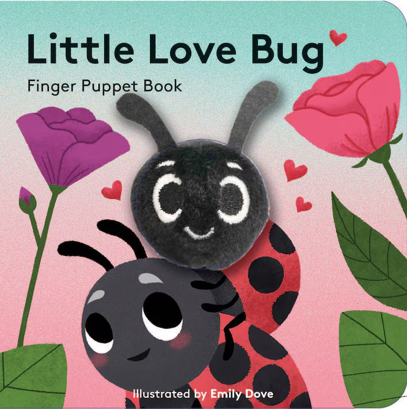 Petit insecte amoureux : livre de marionnettes à doigts