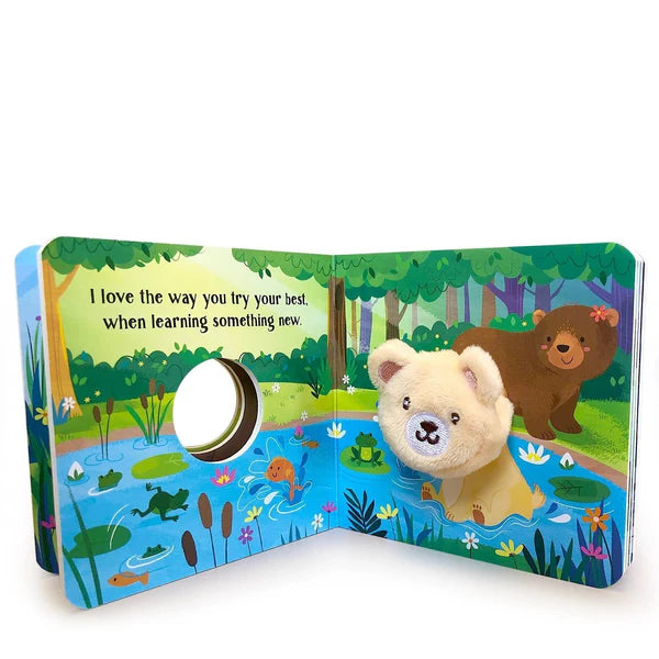 Je t'aime tous les jours : livre de marionnettes à doigts