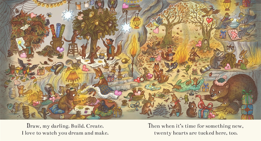 Bois d'ours brun : Je t'aime toujours