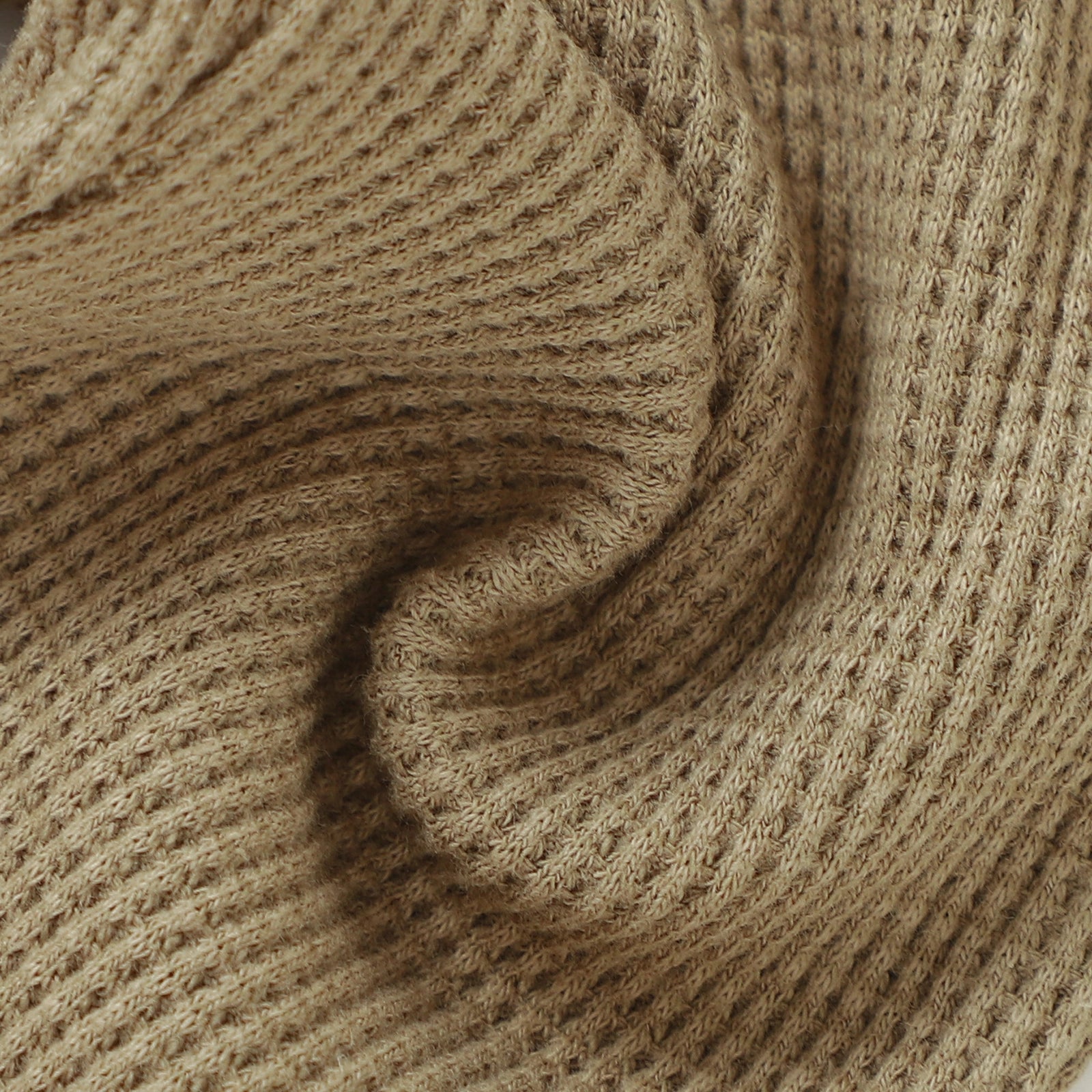 Ensemble gaufré en coton biologique - vert