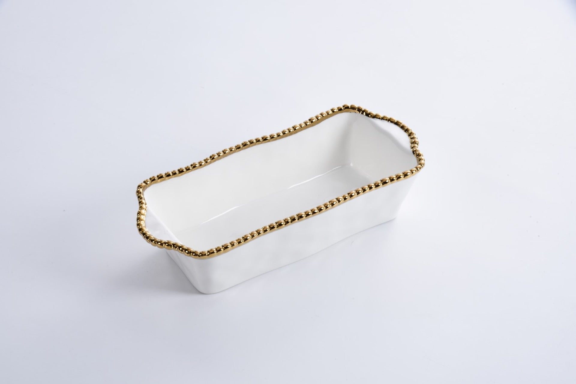 Pampa Bay- Salerno Loaf Dish gold
