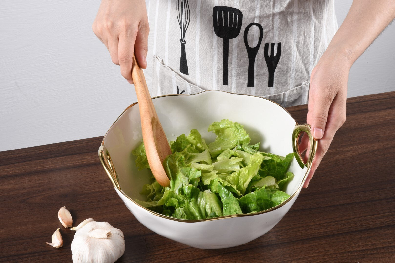 Pampa Bay - grand bol avec anses dorées