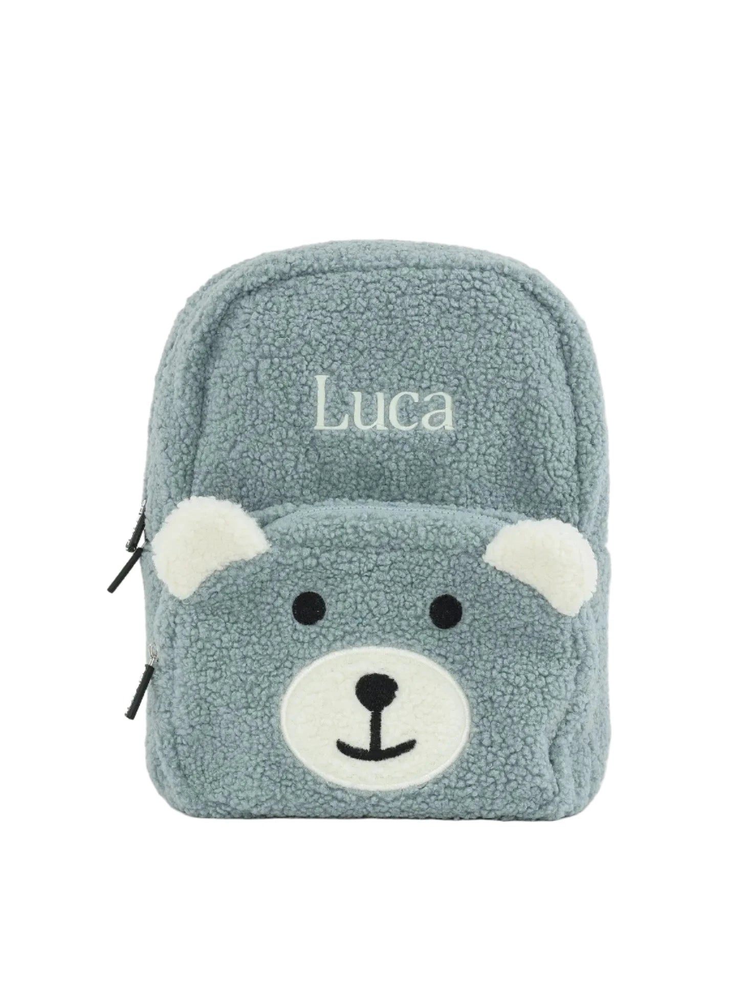 Sac à dos personnalisé pour enfants en peluche - DUSTY BLUE