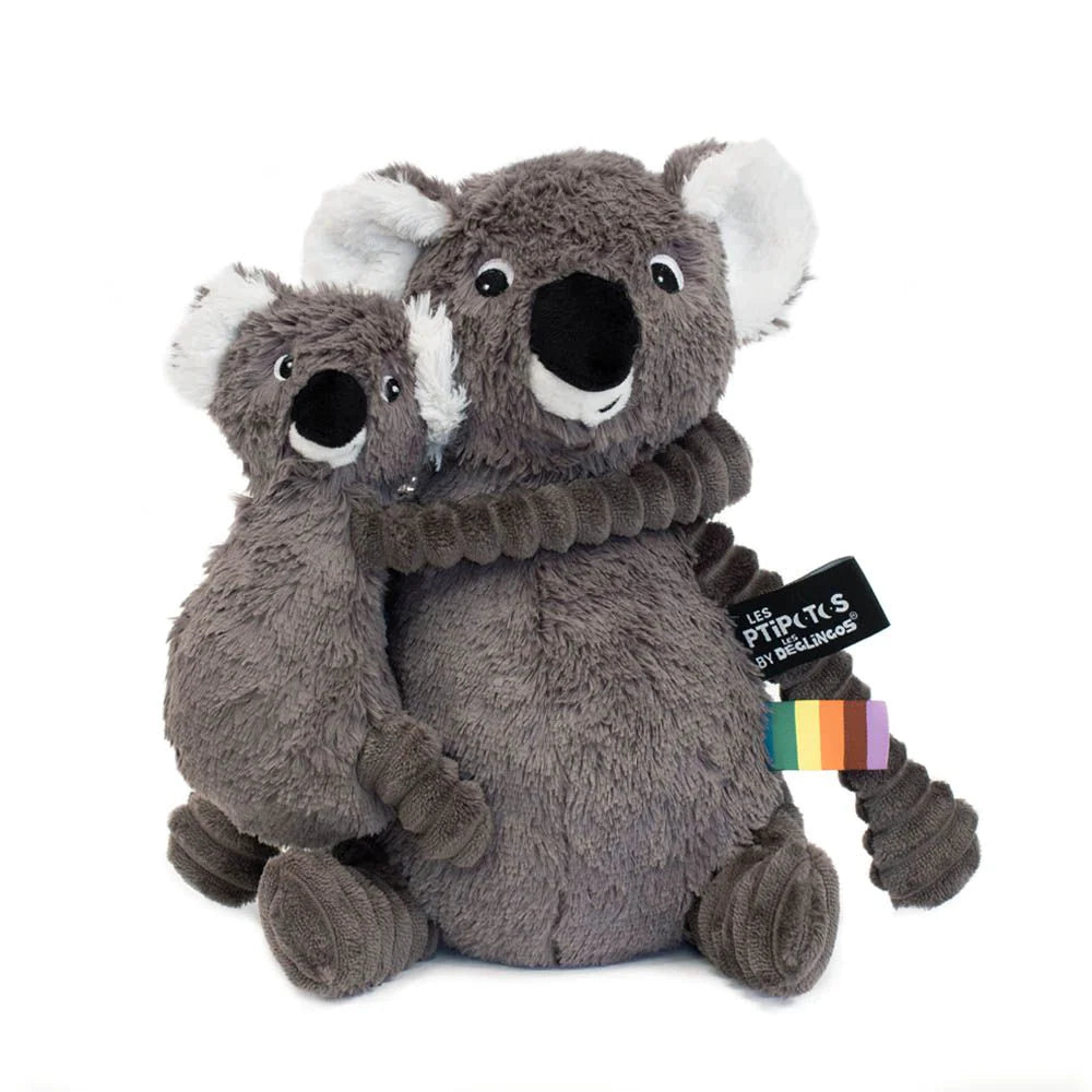 KOALA en peluche avec bébé