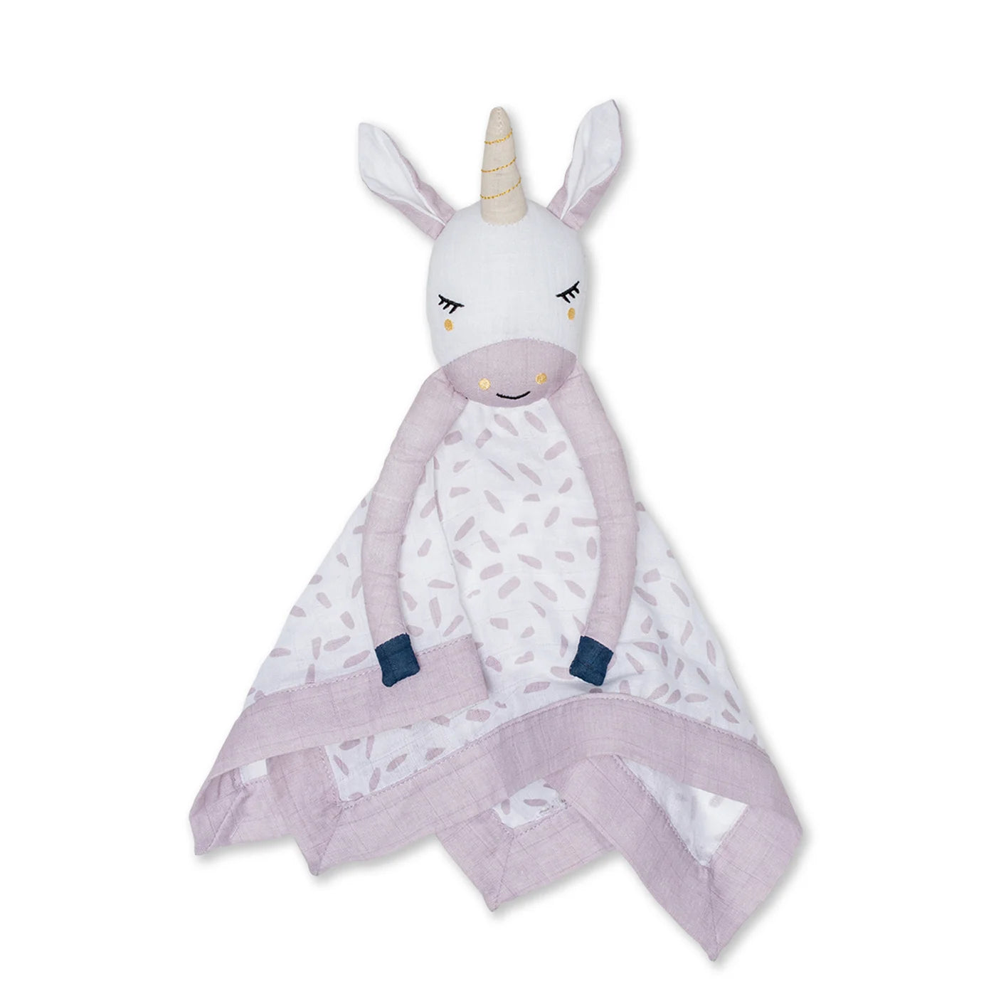 Baby Lovey - Cotton Muslin Unicorn