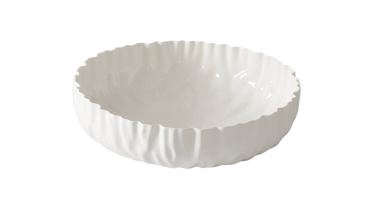 Pampa Bay Mascali Bianca XL Shallow Bowl