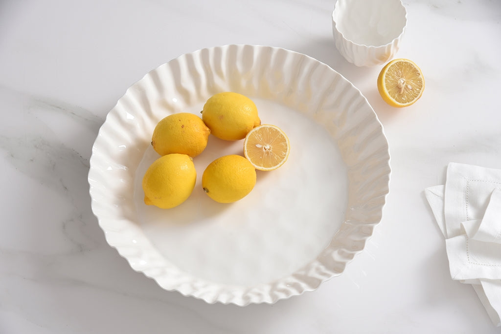 Pampa Bay Mascali Bianca Round Deep Server