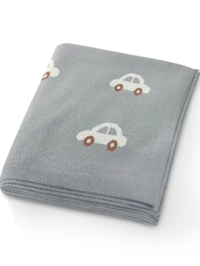 Couverture Personnalisée - Voitures Grises
