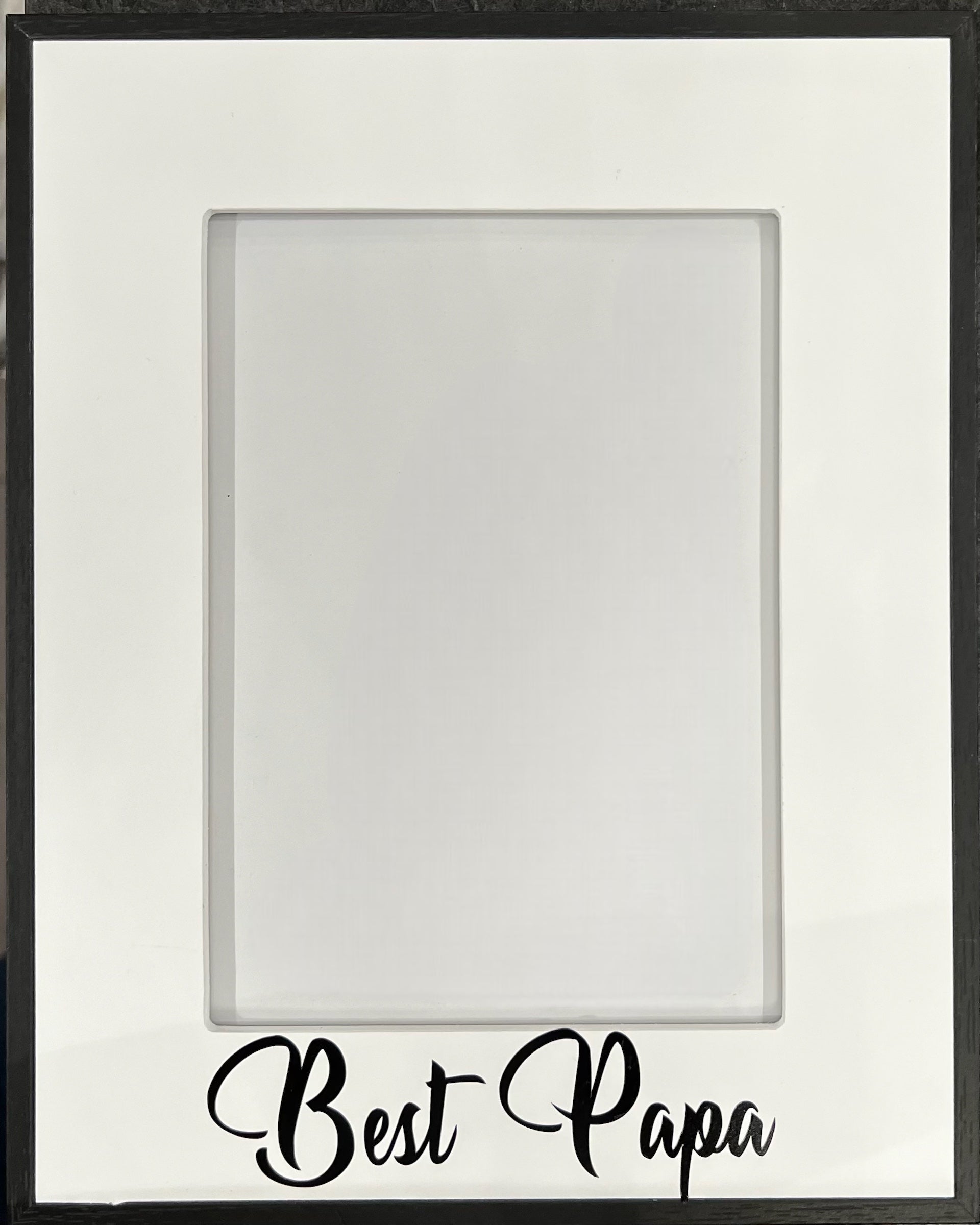 Cadre photo « Best Papa » 5x7"