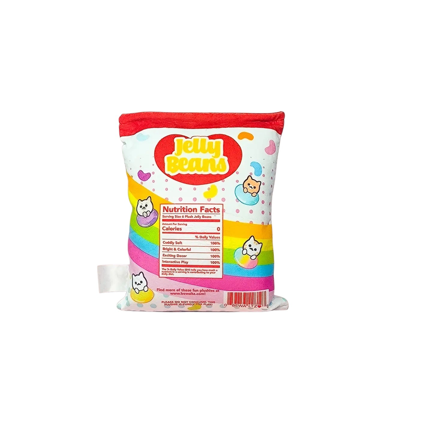 Jelly beans hearts plush toy