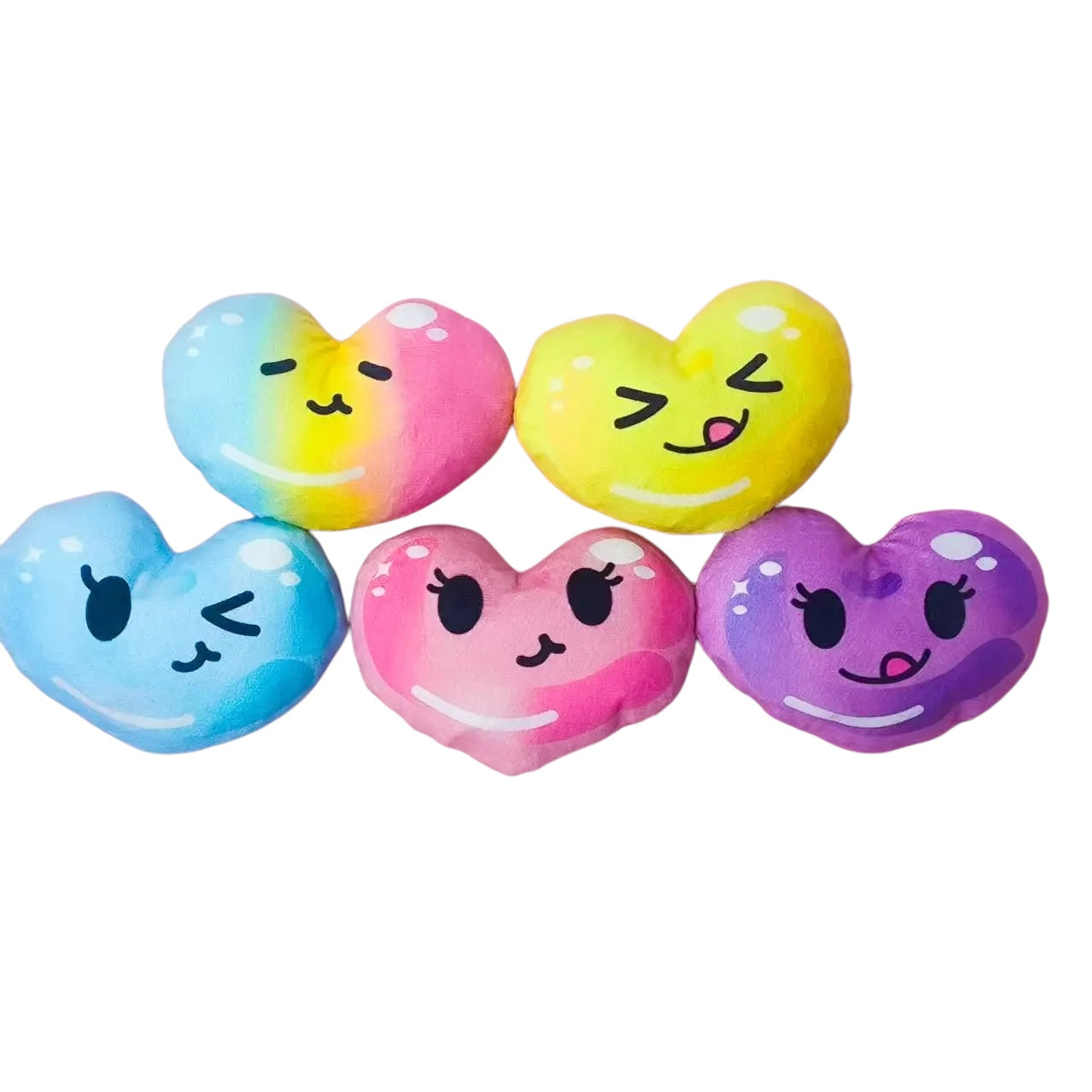 Jelly beans hearts plush toy