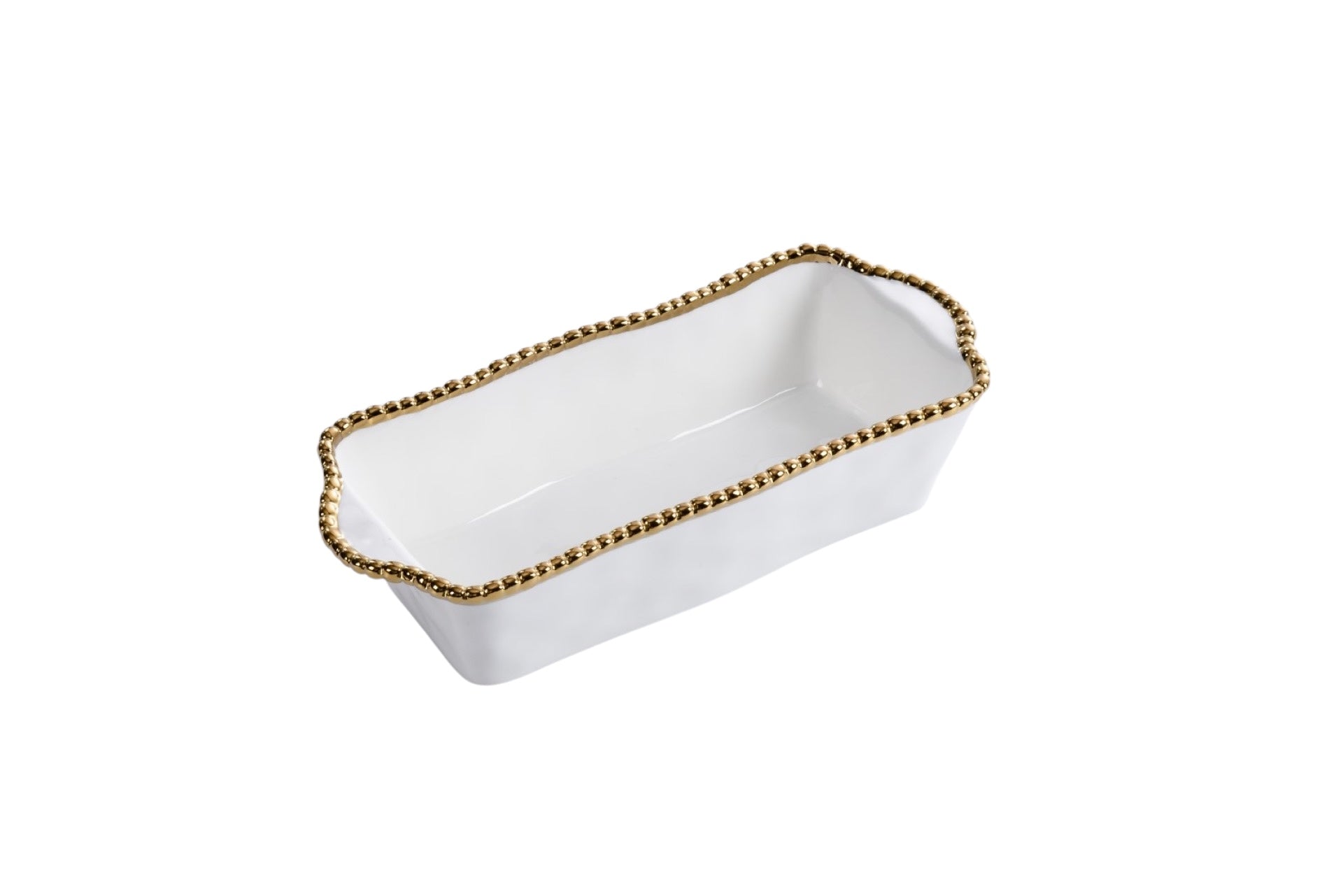 Pampa Bay- Salerno Loaf Dish gold