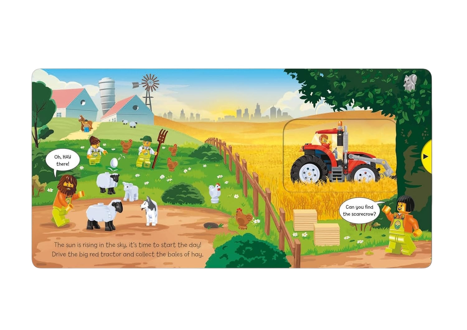 LEGO City Farm Fun: A Push, Pull and Slide Book