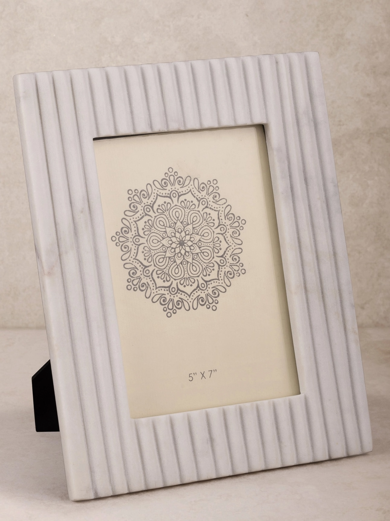 Marble Ribbed Frame 5”x7”