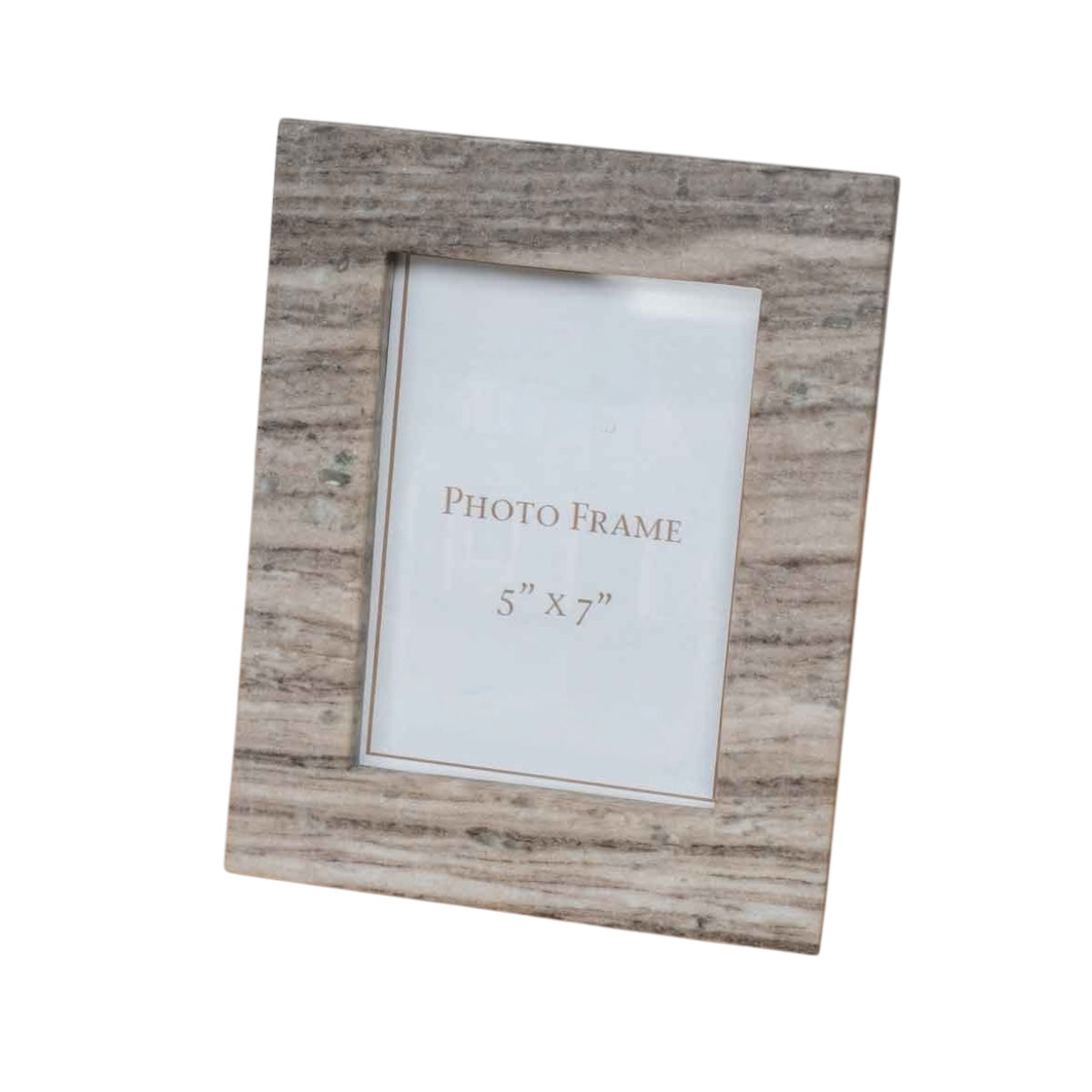Marble Photo Frame - Taupe 5”x7”
