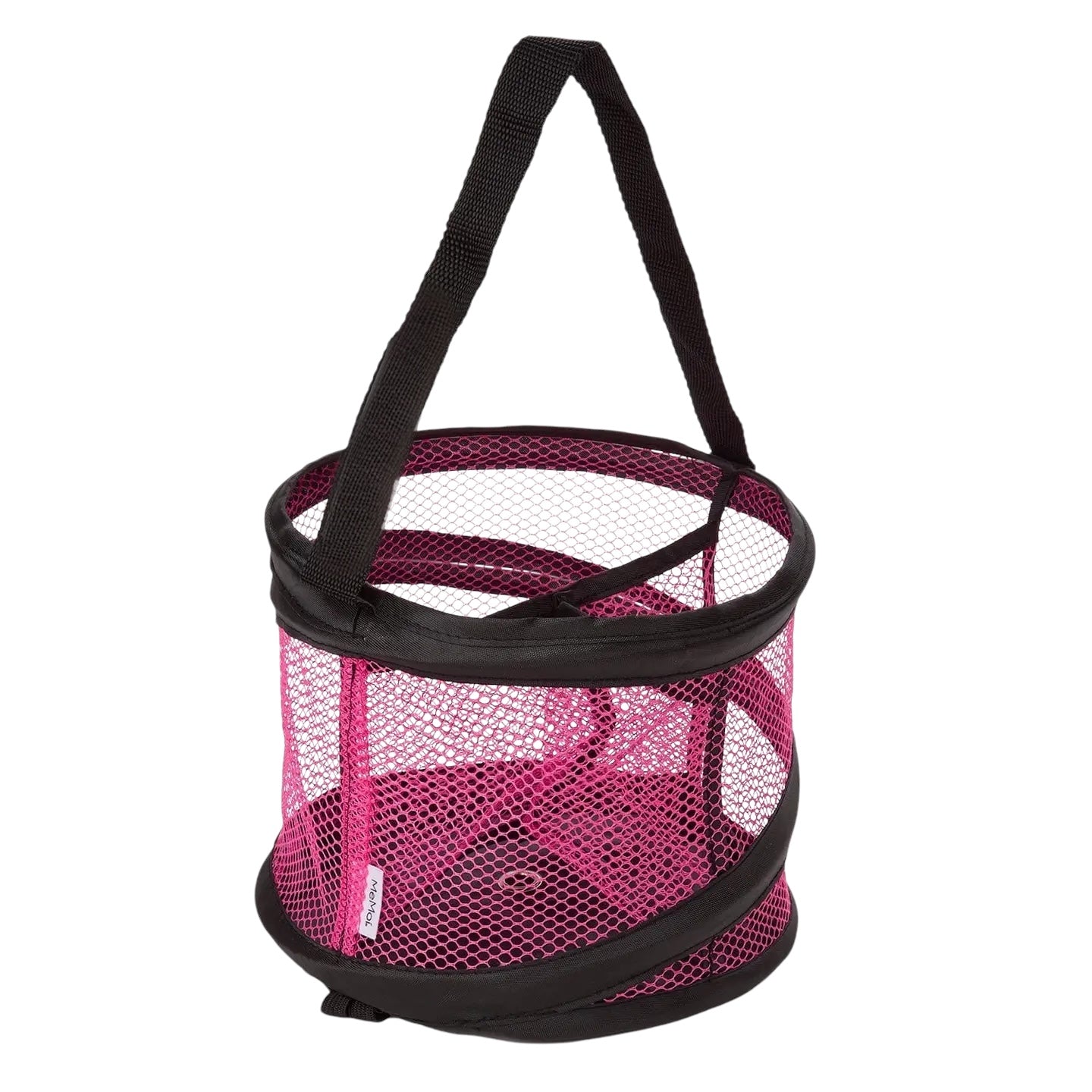 Collapsible Mesh Shower Caddy - Pink