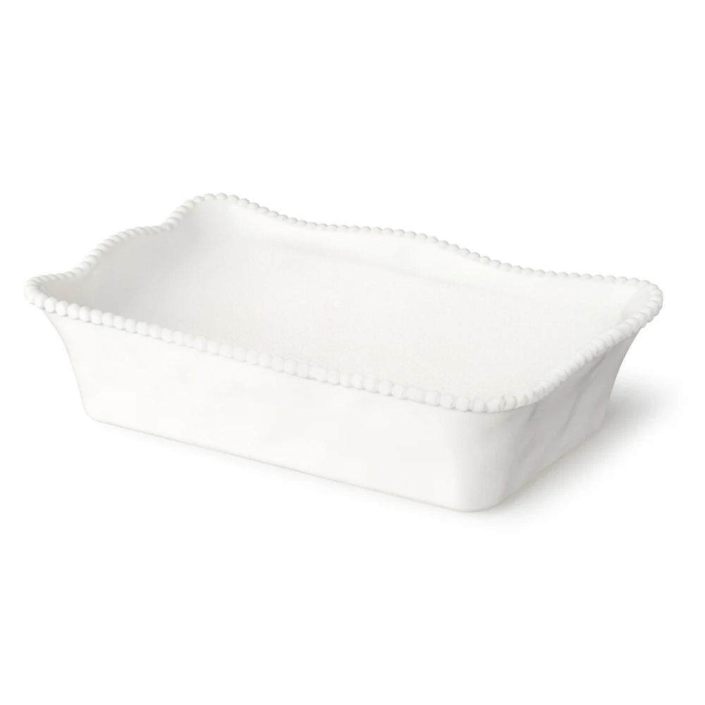 Cream Melamine Rectangular Bowl