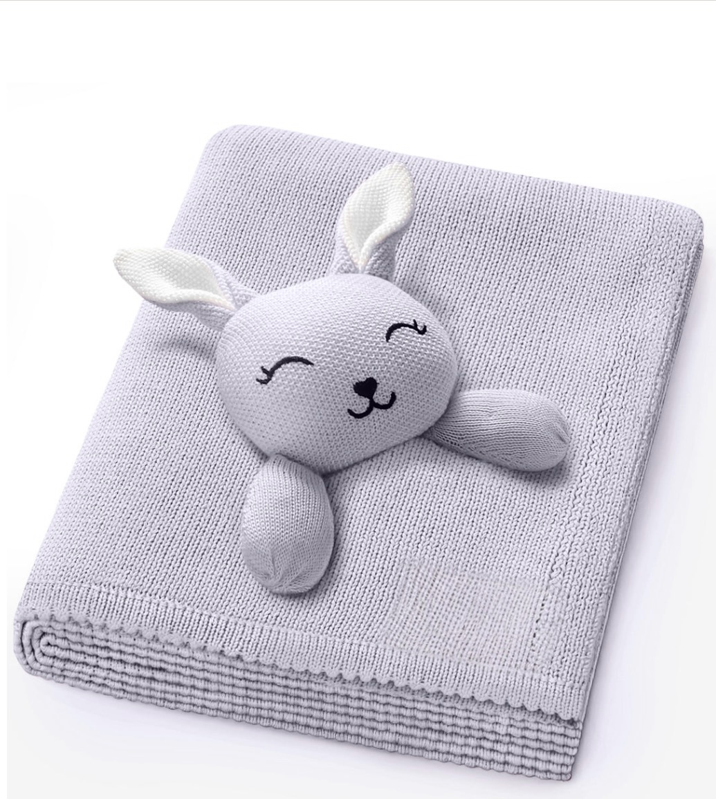 Blanket Lovey - Lavender bunny