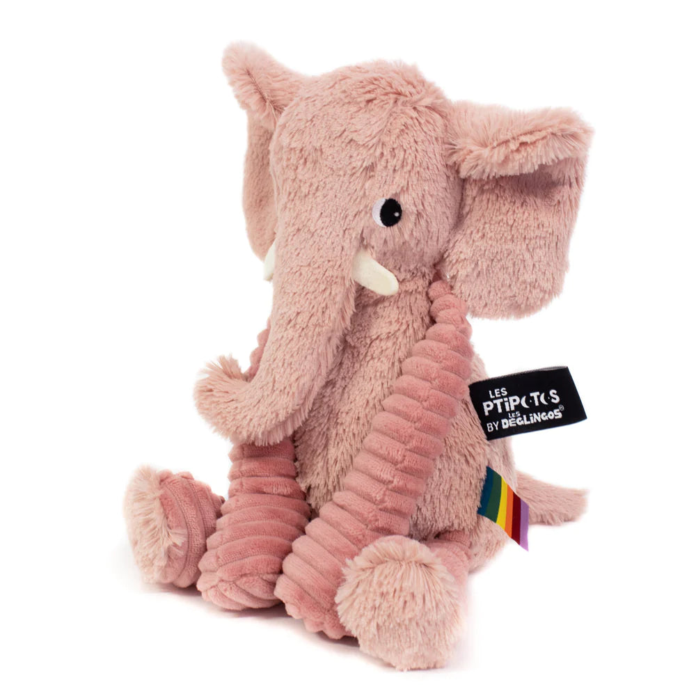 Peluche - Éléphant - Rose