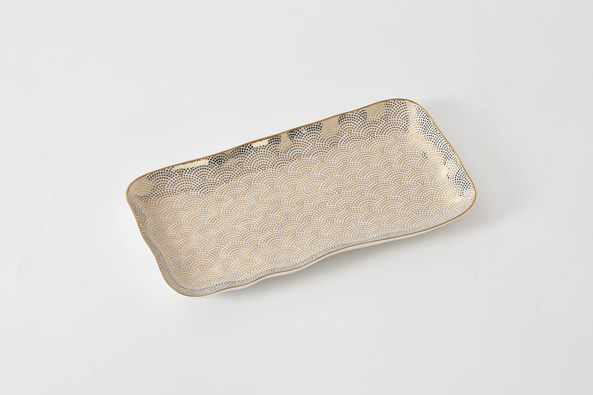 Pampa bay Porcelain patterned Rectangular Tray