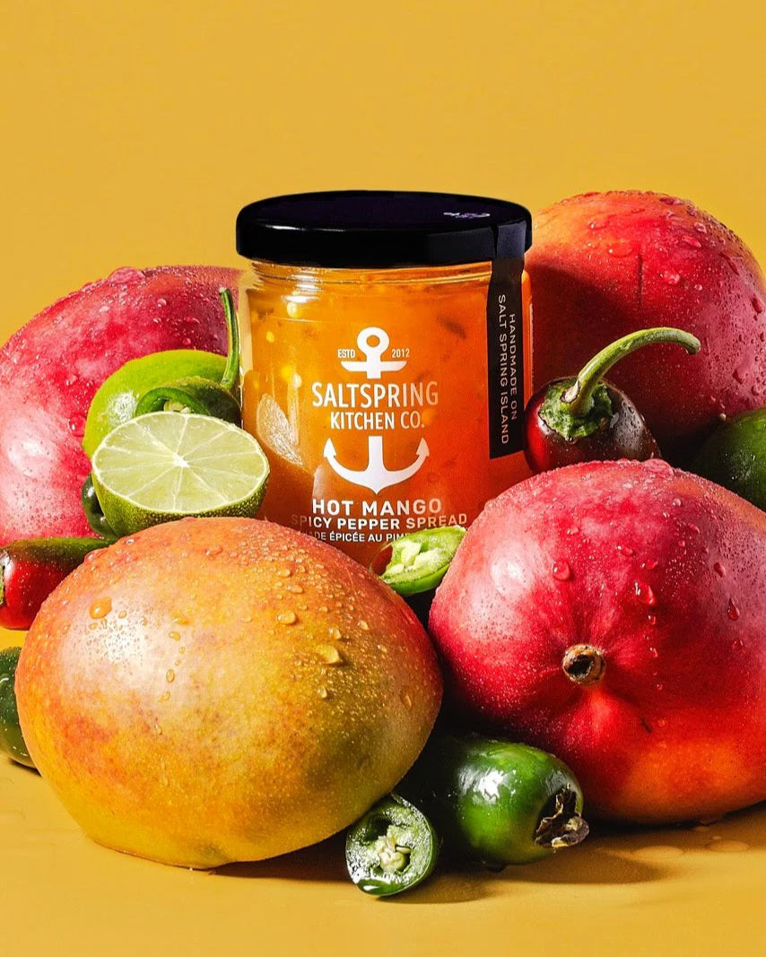 Tartinade piquante à la mangue et aux piments