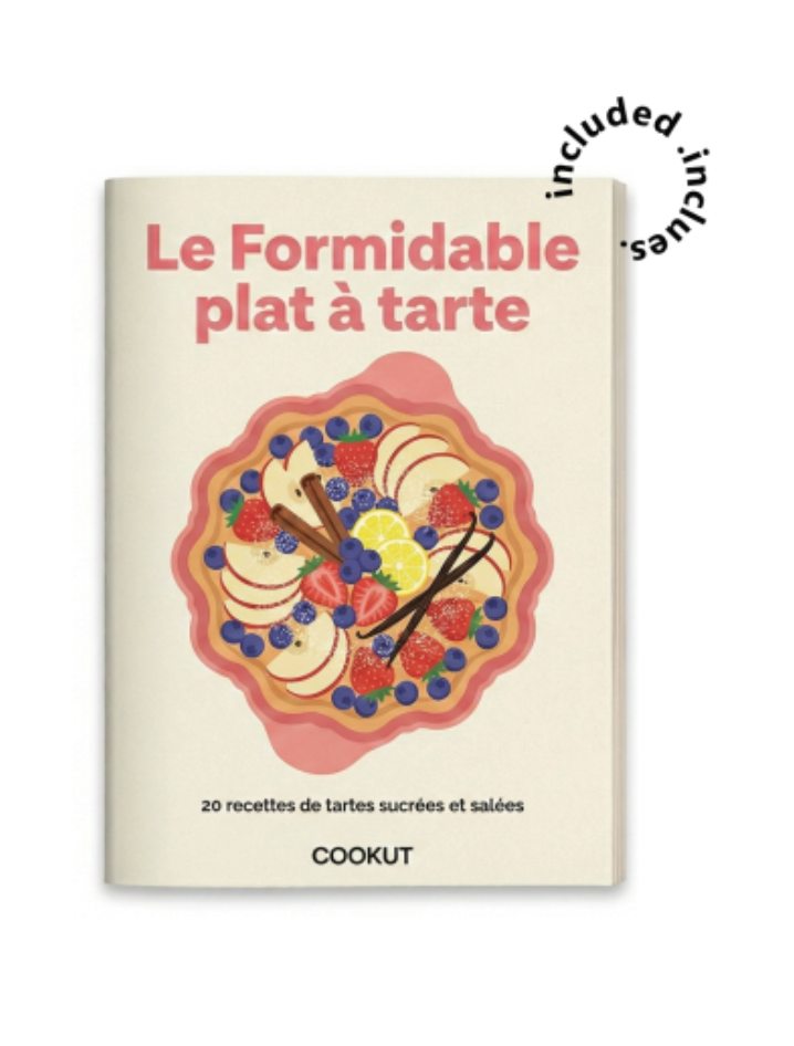 The “Formidable” Tart Dish & Slicer - GRAPHITE