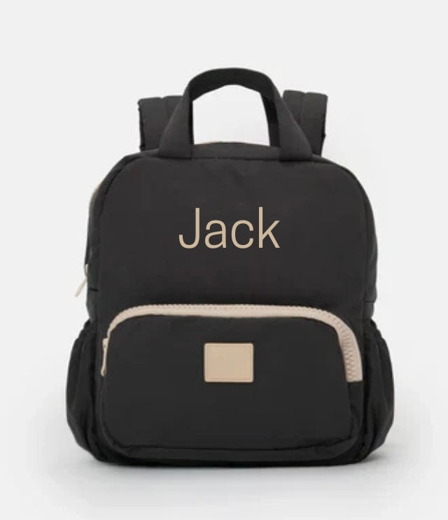 7AM personalized mini benji backpack - Smokey