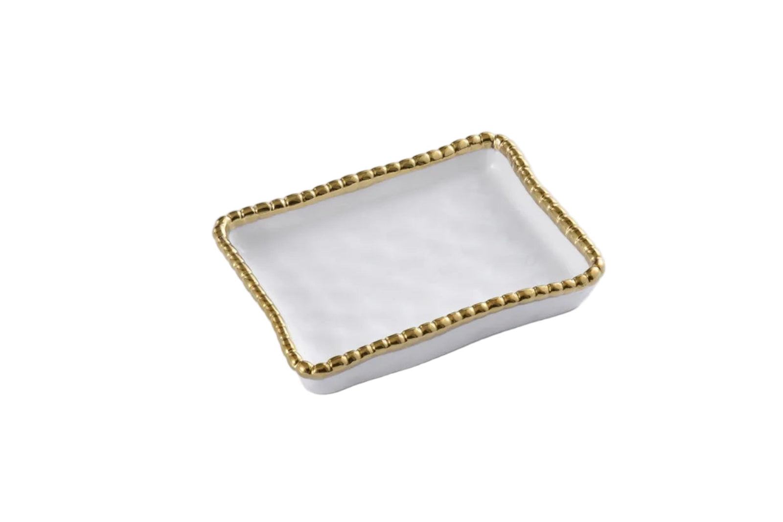 Porte-savon Pampa Bay avec perles dorées