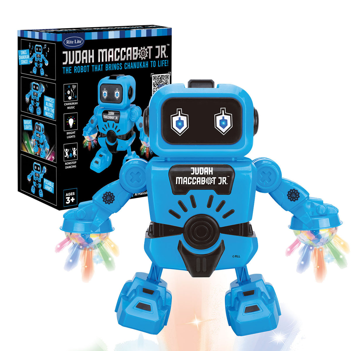 Yehuda Maccabot Jr. Chanukah Robot