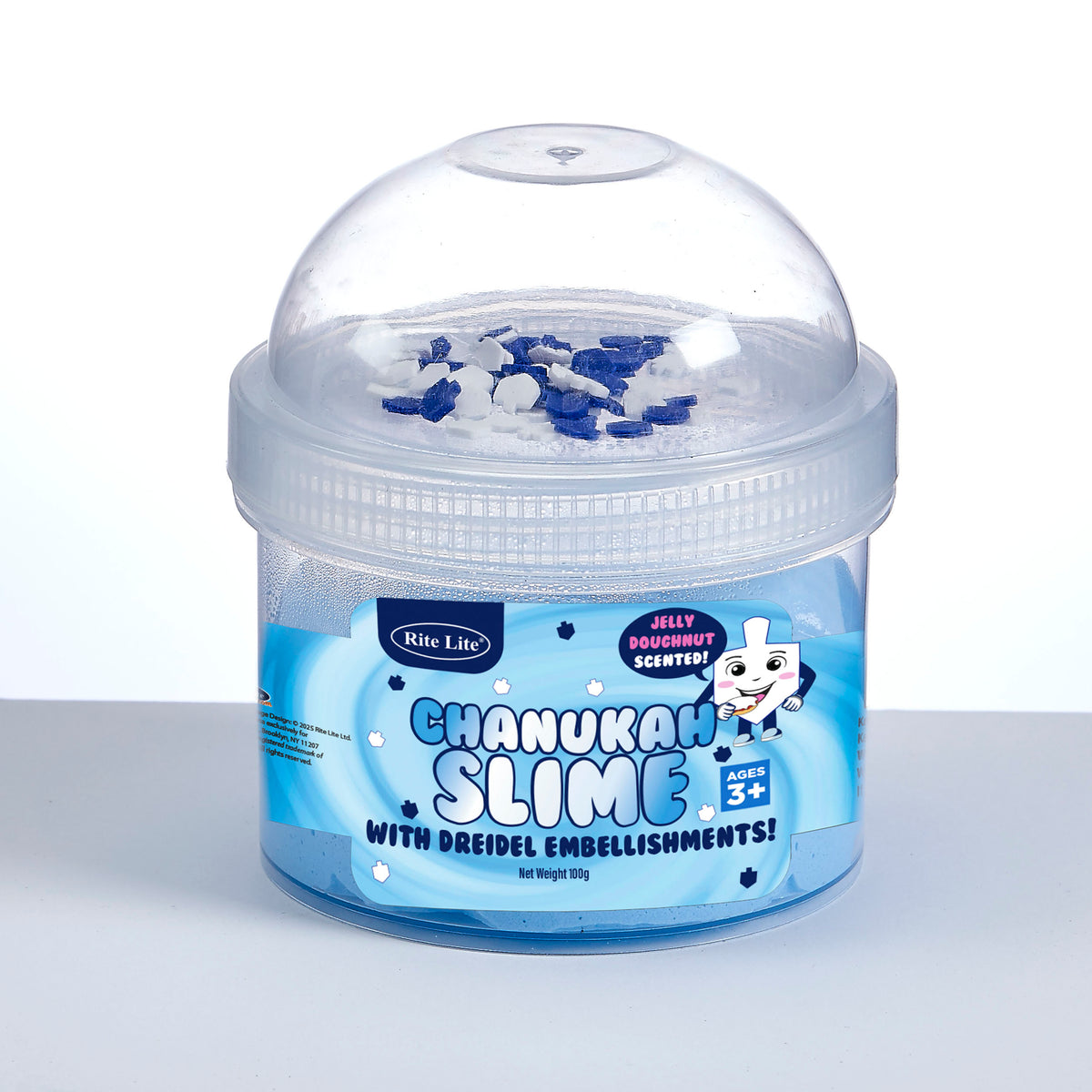 Bucket of Scented Chanukah Slime