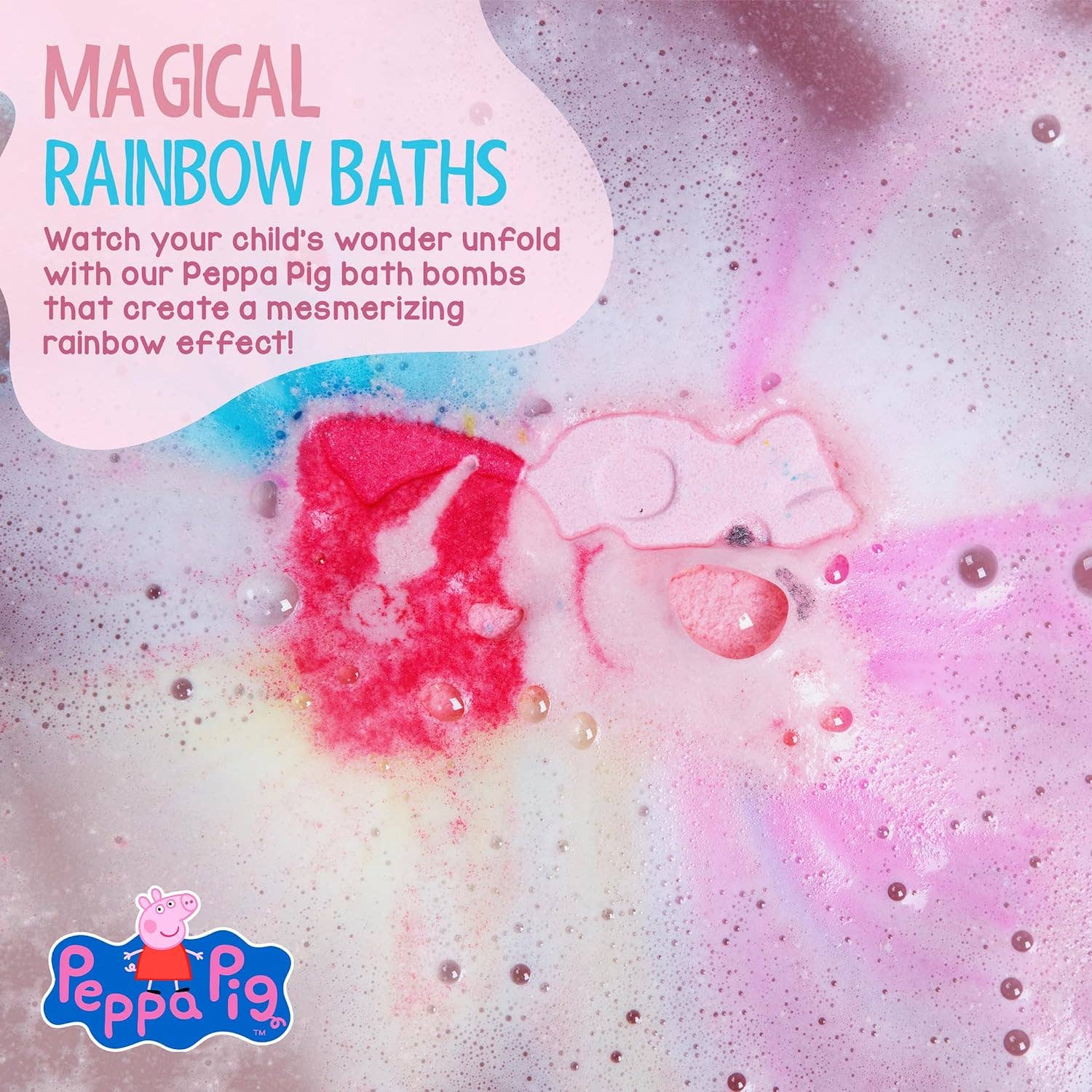 Peppa Pig Bath Bombs- 4 pack
