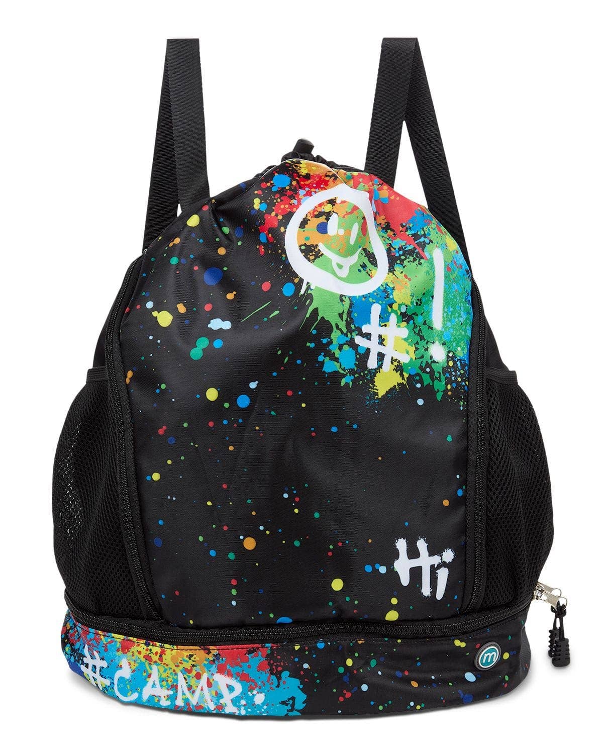 Multicolor "Graffiti Fun" Backpack