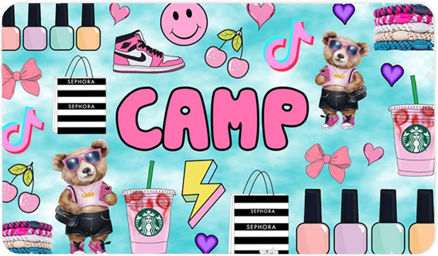 Camp Floor Mat - “glam”