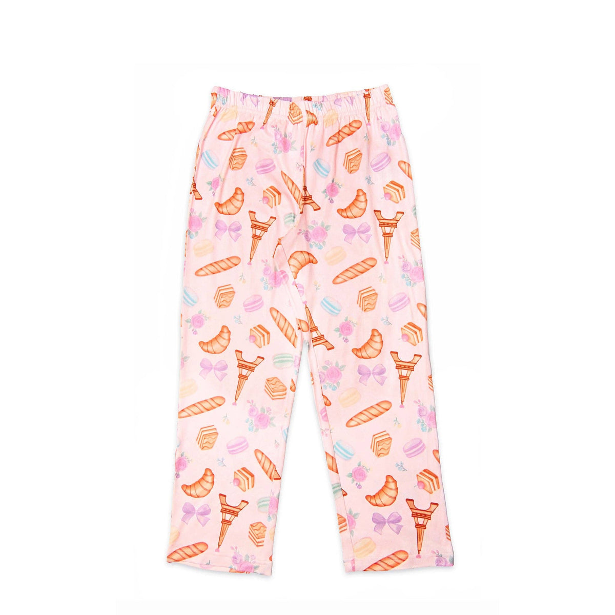 Paris Print Yummy Pajama Set with Headband