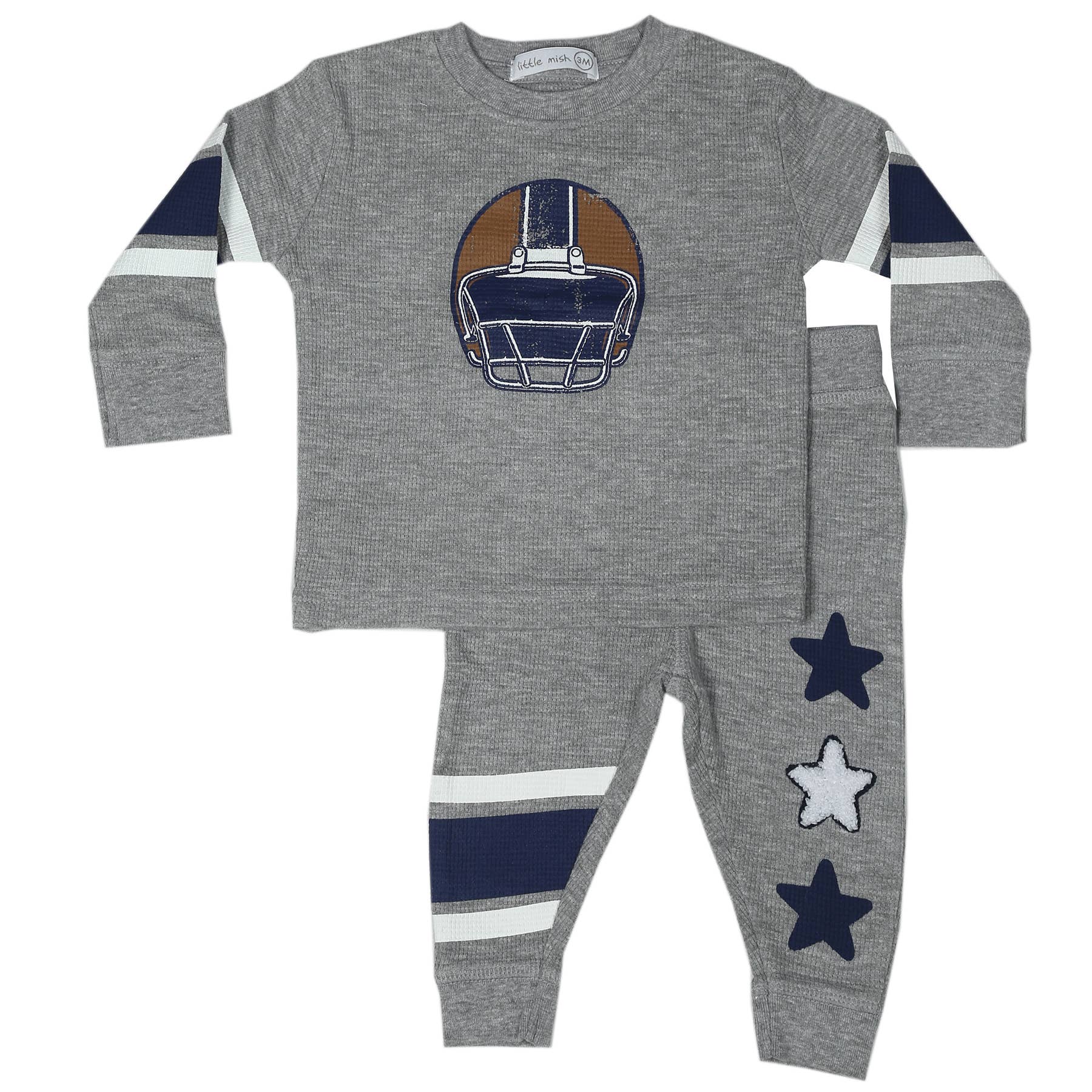 Baby Thermal Shirt and Jogger Set - Champions Football