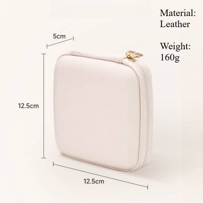 Minimalist Jewelry Box - white