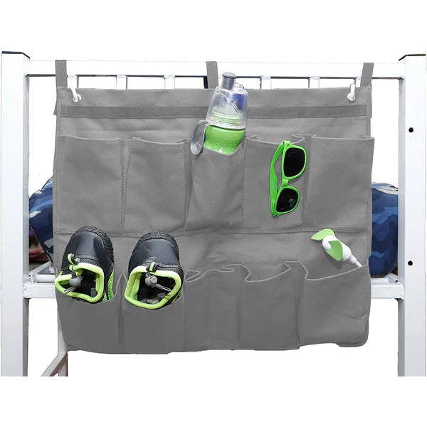 Hanging Bunk Organizer- Gray