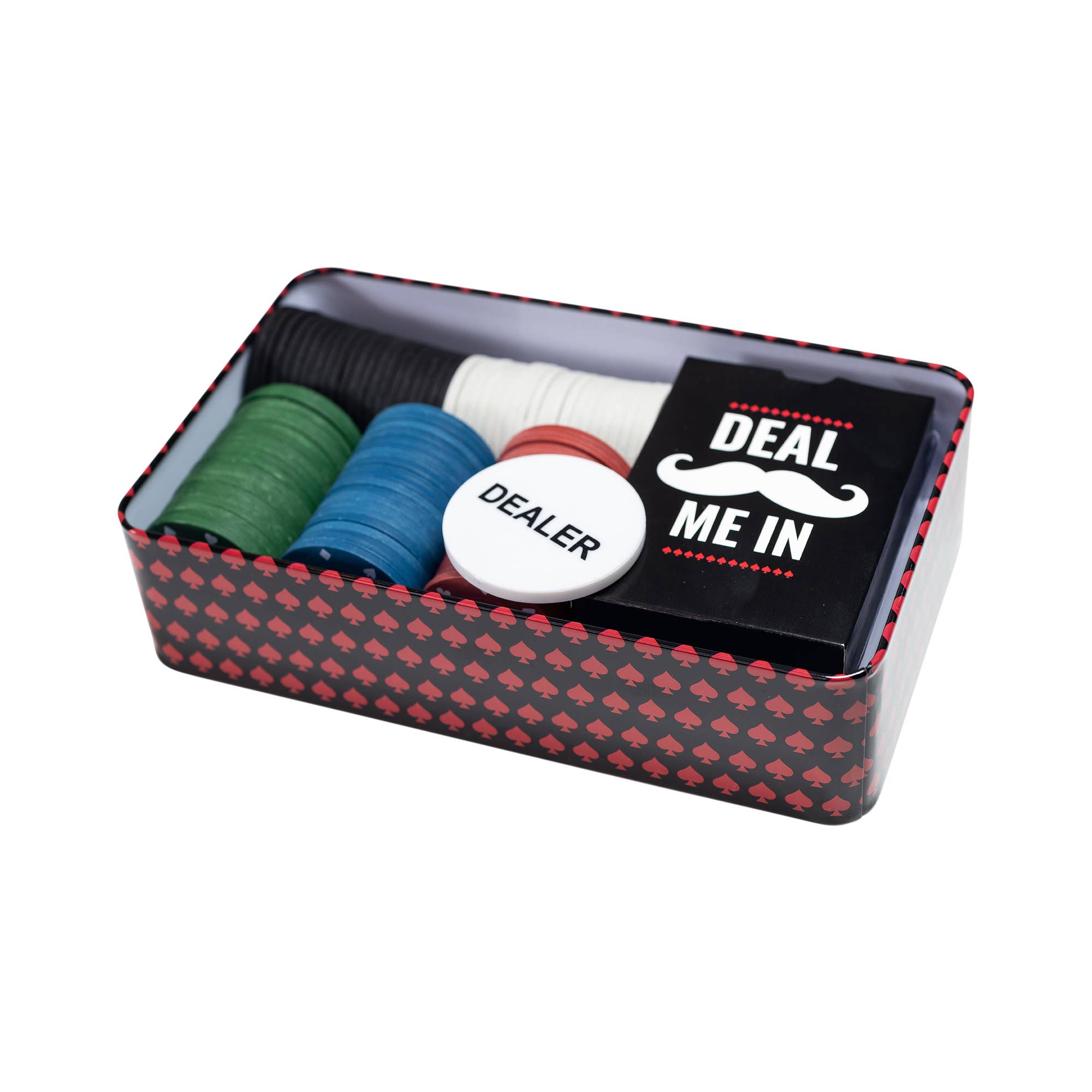 Men's Professional Poker in a Tin