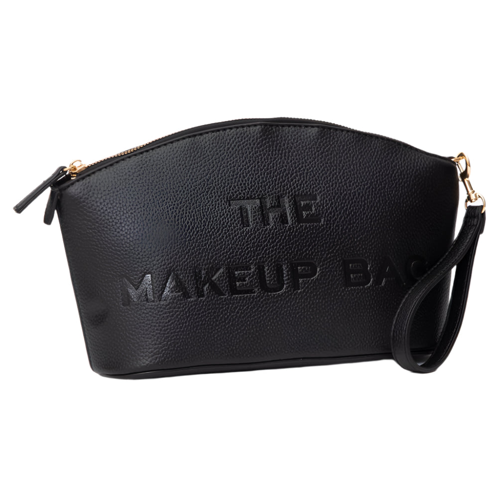 Black Makeup Bag